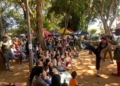 Feira de Barão realiza dia de brincadeiras tradicionais para famílias na Praça do Coco