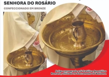 Furto misterioso de pia batismal abala fiéis de paróquia histórica em Campinas