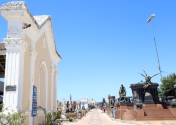 Setec reforça segurança no Cemitério da Saudade com novas câmeras de vigilância