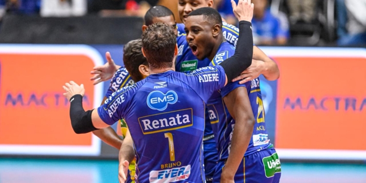 Vôlei Renata visita Guarulhos na abertura da rodada da Superliga Masculina