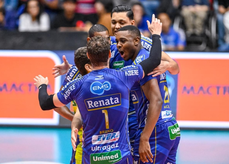 Vôlei Renata visita Guarulhos na abertura da rodada da Superliga Masculina