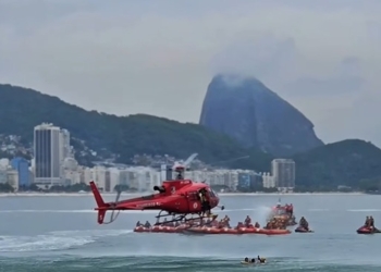 Buscas pelo adolescente de Campinas que desapareceu no mar de Copacabana entram no terceiro dia