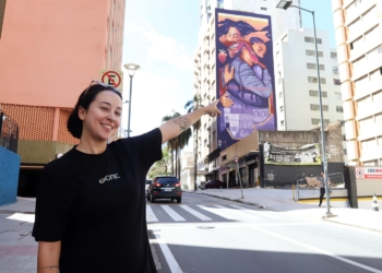 Centro: arte nas paredes dos prédios dá novo significado ao concreto