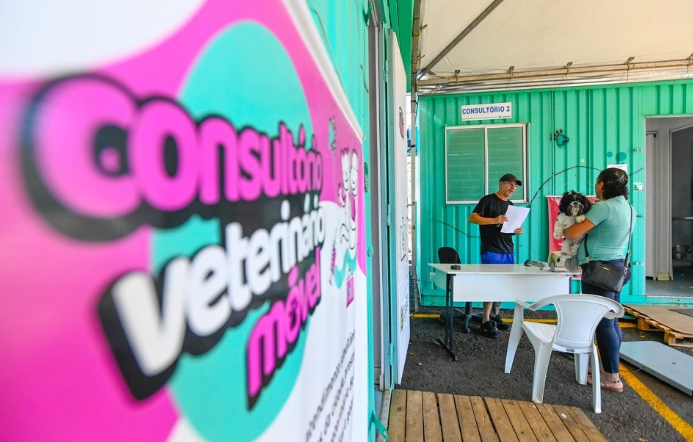 Consultório Veterinário Móvel atende no Parque Oziel com edição extra neste sábado