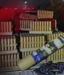 Guarda Municipal de Campinas apreende mais de 1,3 mil fogos de artifício no Jd. Florence