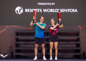 Hugo Calderano e Bruna Takahashi conquistam o Grand Smash Singapura em feito histórico