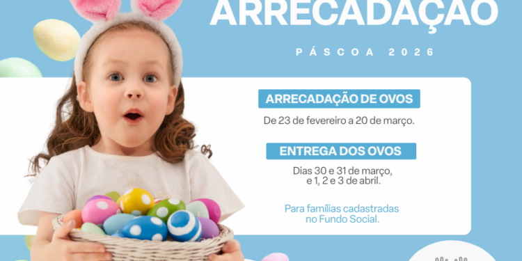 Fundo Social de Valinhos inicia campanha de Páscoa