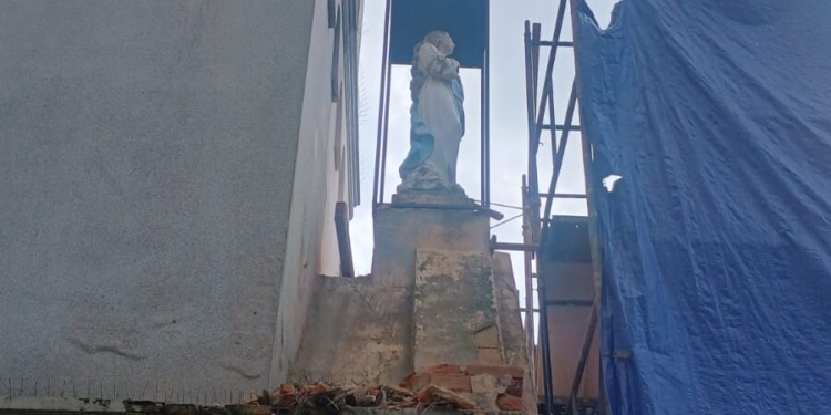 Restauro da Matriz de Jaguariúna avança e soma quase R$ 600 mil em investimentos