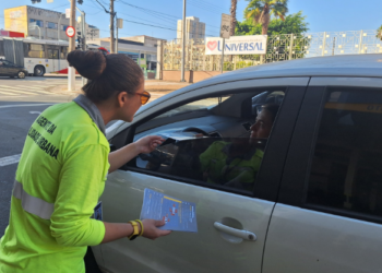 Dez pontos críticos do trânsito de Campinas terão ação educativa a partir desta segunda
