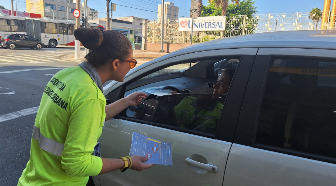 Dez pontos críticos do trânsito de Campinas terão ação educativa a partir desta segunda