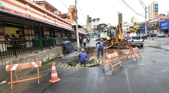Campinas inicia obra para ampliar capacidade de drenagem no entorno do Mercadão