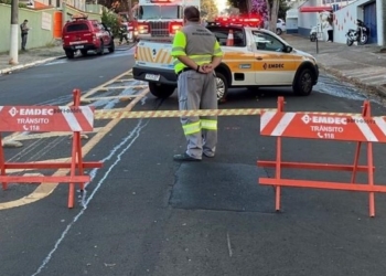 Trecho da Rua Duque de Caxias terá bloqueio nesta quarta-feira