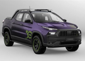 Fiat apresenta modelo comemorativo da Toro
