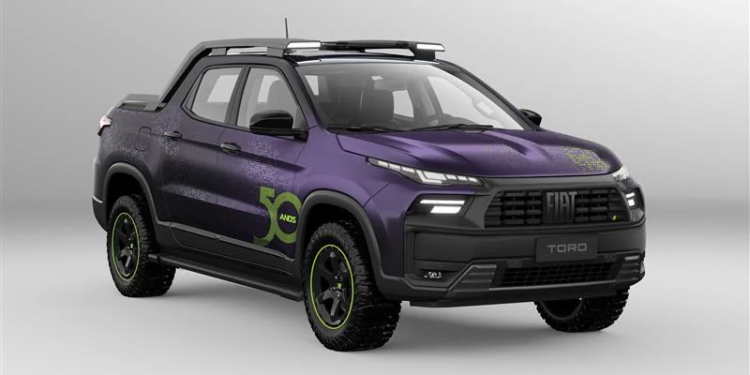 Fiat apresenta modelo comemorativo da Toro