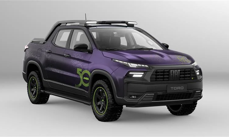 Fiat apresenta modelo comemorativo da Toro