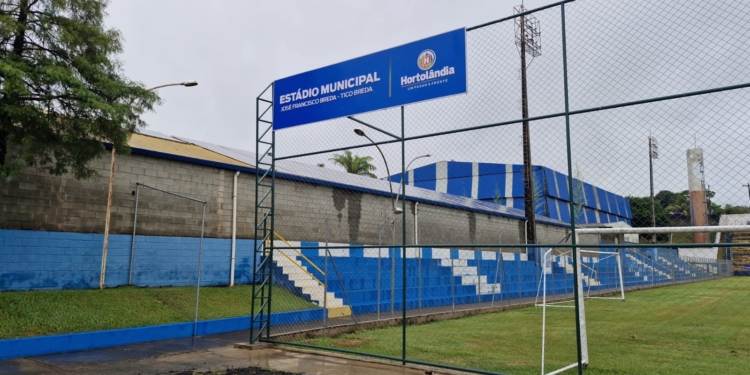Hortolândia reinaugura o Estádio Municipal “Tico Breda” neste domingo (15)