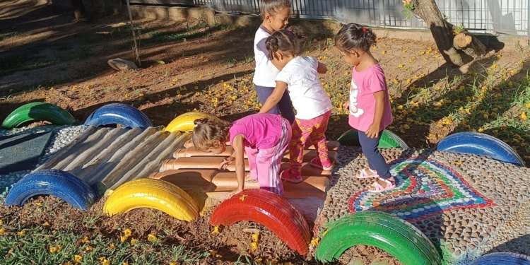 Quase metade das escolas de Campinas tem hortas e jardins sensoriais