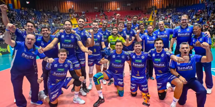 Vôlei Renata conquista Copa do Brasil e amplia galeria de títulos