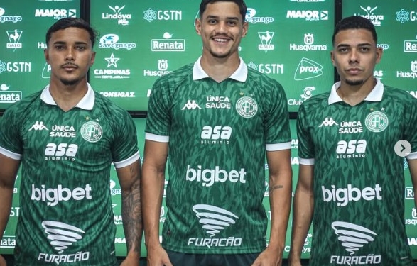 Guarani anuncia ‘cria’ de Élio e apresenta trio de reforços
