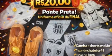 Ponte Preta: Pacheco rifa uniforme do título da Série C
