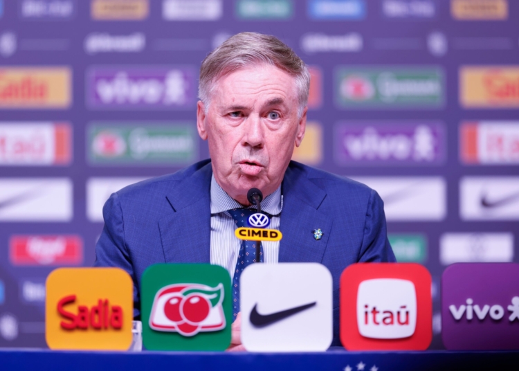 Ancelotti convoca seleção brasileira para amistosos