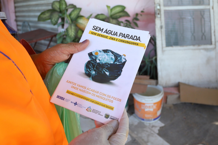 Trinta bairros de Campinas estão com alto risco de transmissão da dengue, aponta Saúde