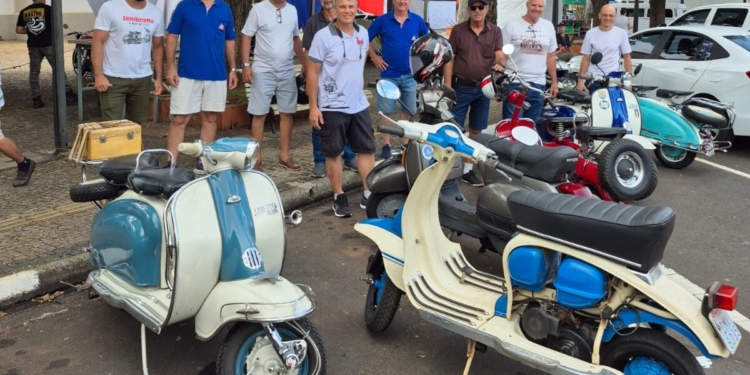 São Pedro recebe 4º Encontro de Vespas e Motos Clássicas neste final de semana