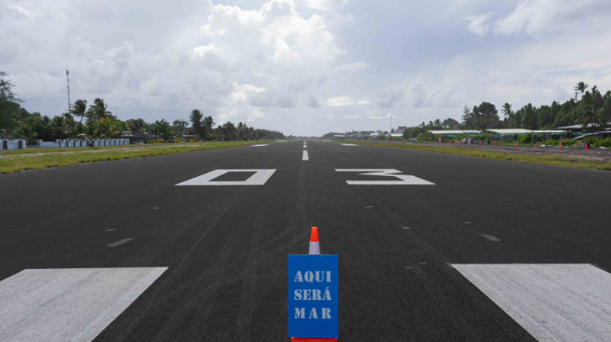 Campinas recebe exposição que retrata país ameaçado pelo avanço do mar