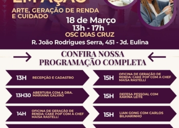 Mulheres em Ação promove oficinas, geração de renda e serviços gratuitos em Campinas