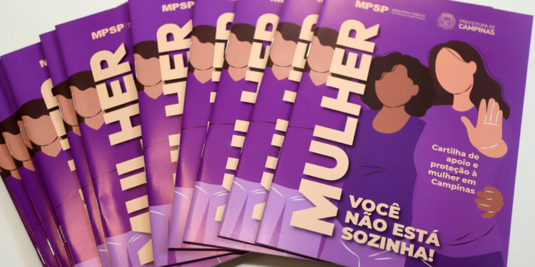 Cartilha informativa sobre violência contra a mulher será distribuída a partir desta quinta