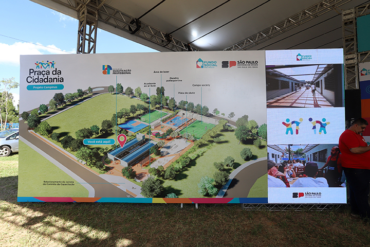 Governador autoriza construção da Praça da Cidadania no Campo Grande