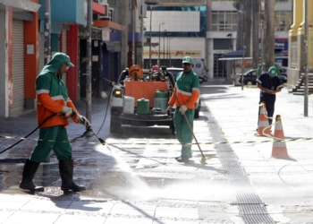Região central de Campinas passa por mutirão de limpeza até a terça-feira