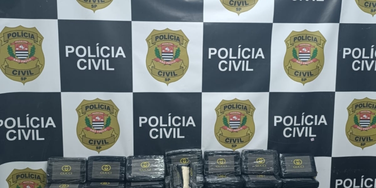 Polícia Civil apreende mais de 225 kg de cocaína em caminhão e prende motorista em Campinas