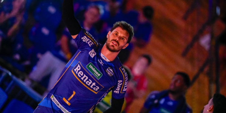 Vôlei Renata inicia nesta quarta disputa por vaga na final da Superliga Masculina