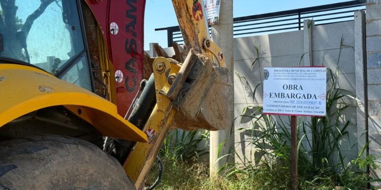 Prefeitura interrompe loteamento ilegal em área protegida no Campo Grande