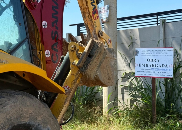 Prefeitura interrompe loteamento ilegal em área protegida no Campo Grande