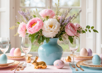 À mesa, com estilo: a nova estética da Páscoa que transforma o almoço em experiência – por Daniela Nucci