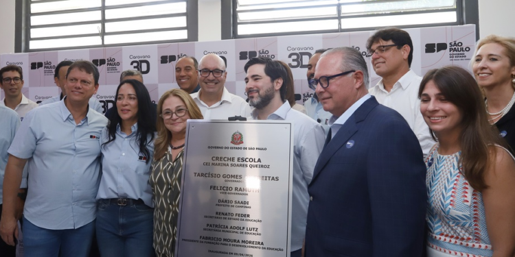 Estado entrega obras de escola em Campinas para atender crianças de 3 a 5 anos em tempo integral