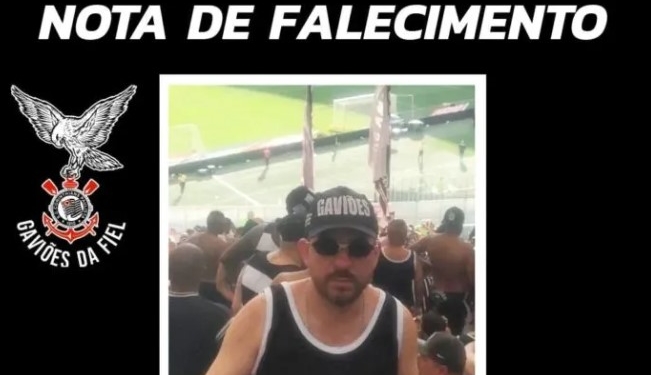 Torcedor morre após ser baleado na cabeça na sede da Gaviões da Fiel em Indaiatuba