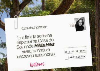 Casa do Sol realiza terceira edição de festival em homenagem a Hilda Hilst