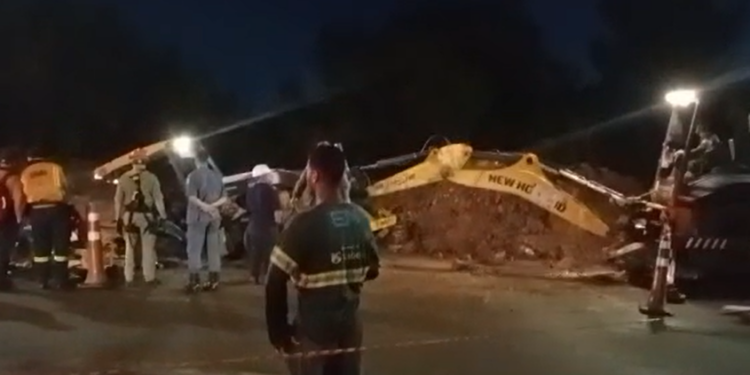 Acidente em Hortolândia mata operário em obra executada para a Sabesp
