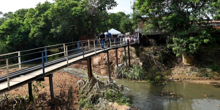 Nova ponte na Estrada do Felipão deve ficar pronta em seis meses