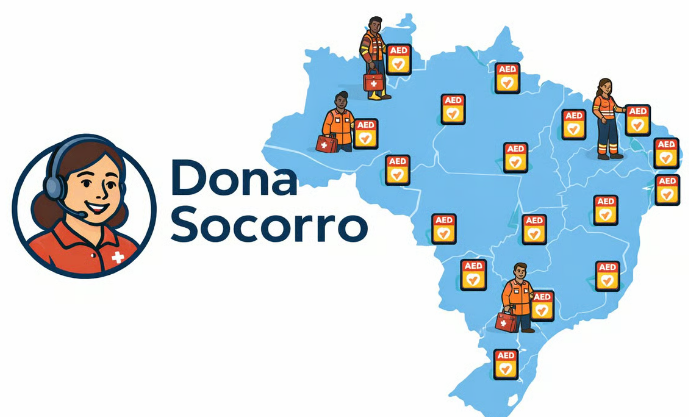 Aplicativo de primeiros socorros em emergências cardíacas inicia operação em Campinas