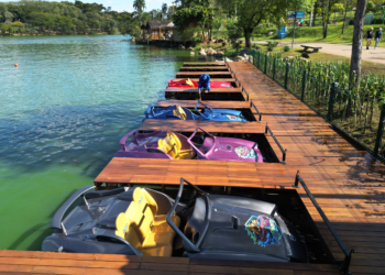 Carrinhos flutuantes começam a funcionar neste sábado na Lagoa do Taquaral