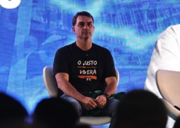 Evento com Derrite em Campinas vira ato político em favor de Flávio Bolsonaro