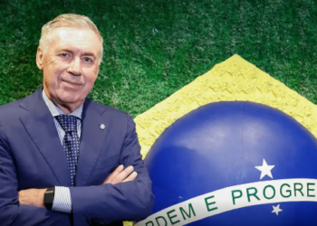CBF anuncia ampliação de contrato com técnico Carlo Ancelotti