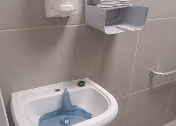 Banheiros da UPA São José são depredados cinco dias após reinauguração