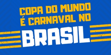 Bloco Vô Jajá faz carnaval fora de época na estreia do Brasil na Copa