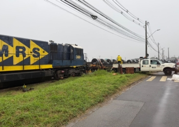 Descarrilamento de trem bloqueia vias e causa transtornos no trânsito em Hortolândia