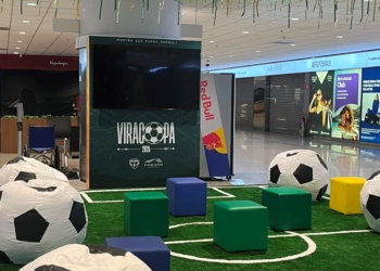 Viracopos inaugura lounge temático para transmissão dos jogos da Copa do Mundo